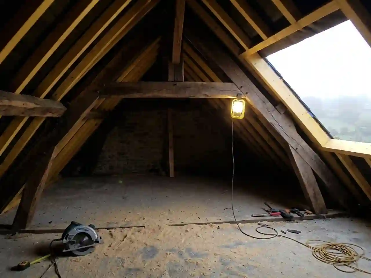 Rénovation de charpente en Morbihan