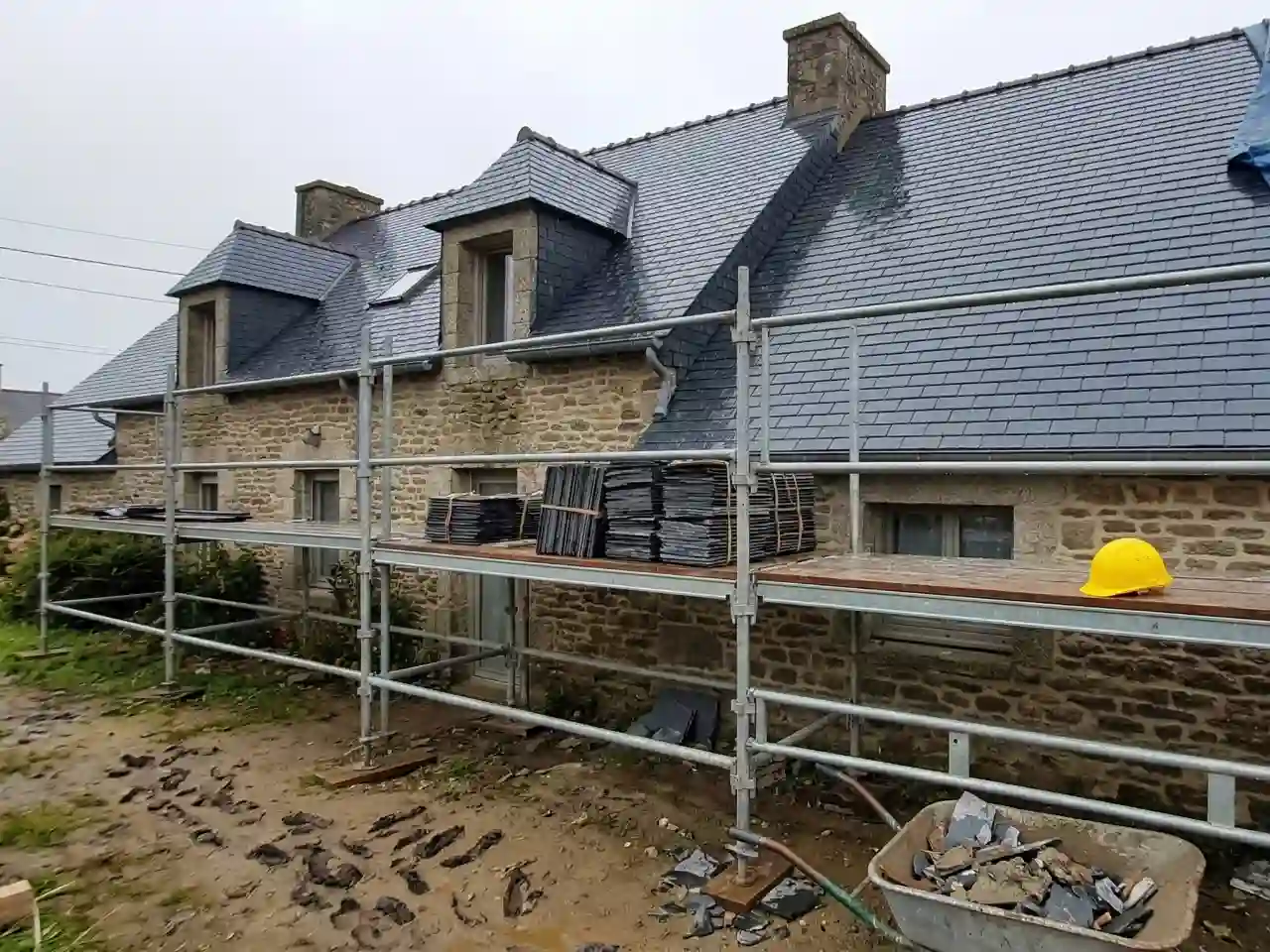 Rénovation toiture à Auray